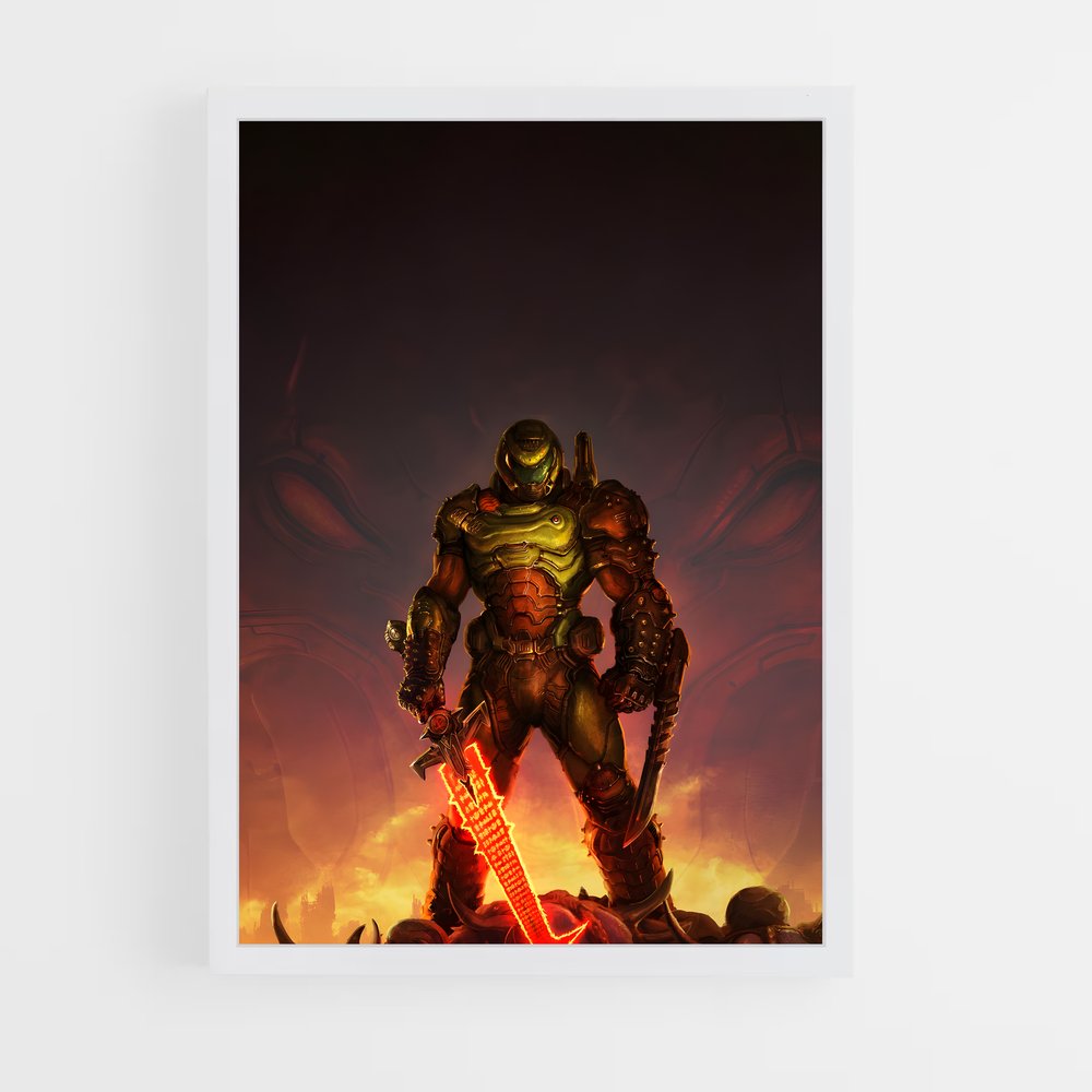 Poster Le Dominateur des Enfers – affiche Doom (vue 3)